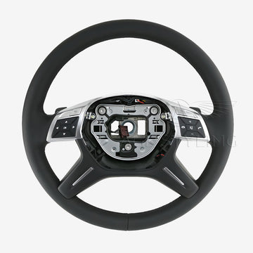 12-19 Mercedes-Benz GLE350 GLE400 GLE43 GLS550 GLS63 ML63 Heated Steering Wheel # 166-460-54-03-9E38