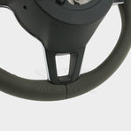 17-24 Porsche 911 Boxster Cayman Steering Wheel Agate Gray Leather # 9P1-419-091-LJ-OE5