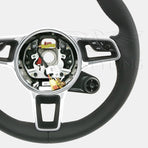 17-24 Porsche Cayman 718 Boxster 911 Steering Wheel w Chrono # 9P1-419-091-EB-A34