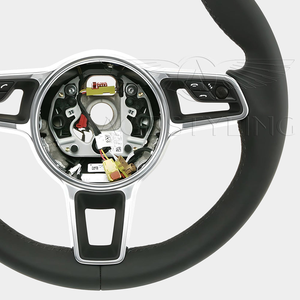 17-24 Porsche Cayman Boxster 911 Steering Wheel # 9P1-419-091-LJ-A34