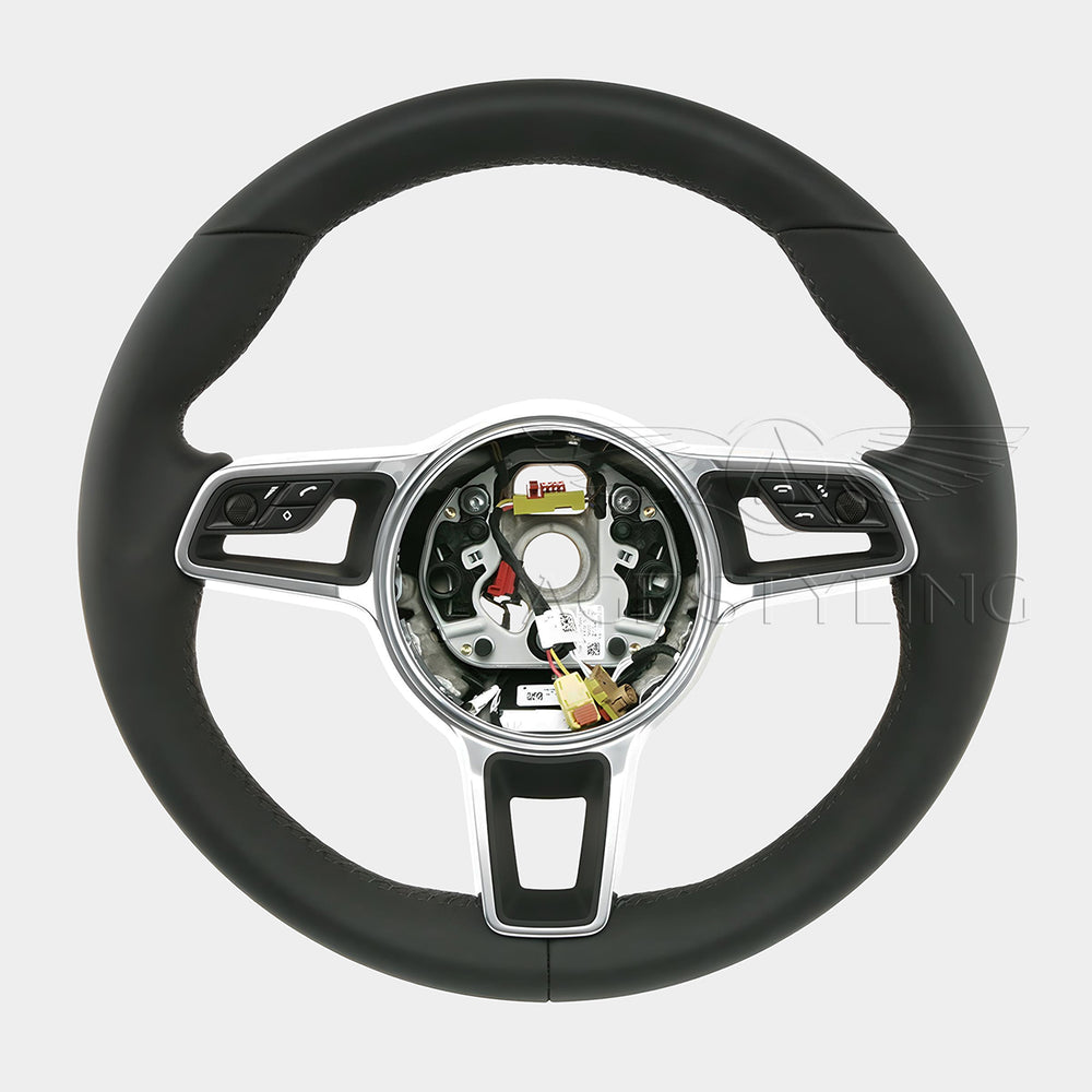 17-24 Porsche Cayman Boxster 911 Steering Wheel # 9P1-419-091-LJ-A34
