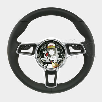 17-24 Porsche Cayman Boxster 911 Steering Wheel # 9P1-419-091-LJ-A34