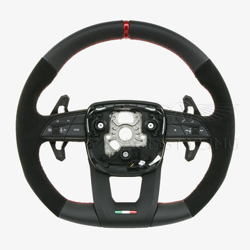 18-23 Lamborghini Urus Suede Leather Steering Wheel # 4ML-419-091-AJ-ATU
