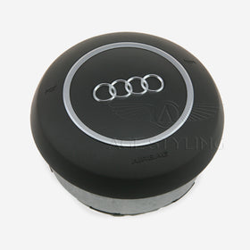 06-08 Audi RS4 Driver Airbag Flat Bottom Euro Steering Wheel # 8E0-880-201-CT-6PS