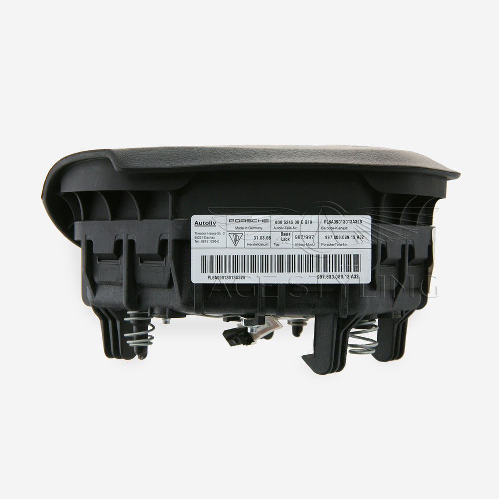 05-12 Porsche 911 Boxster Cayman Driver Airbag Black # 997-803-089-13-A32