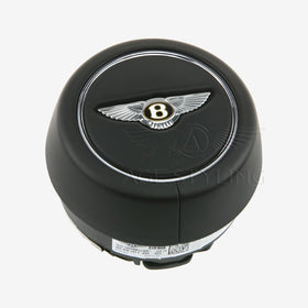 19-23 Bentley Bentayga Driver Airbag Beluga Black # 36A-880-201-F-4BH