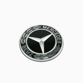 22-25 Mercedes-Benz C300 C43 AMG Bumper Cover Emblem # 000-817-22-05, 000 817 22 05, 0008172205, A0008172205