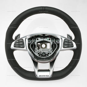 16-19 Mercedes-Benz AMG GT AMG GTC AMG GTR AMG GTS Flat Bottom Steering Wheel # 190-460-02-03-9E38