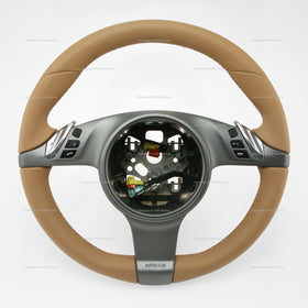 09-13 Porsche 997 Cayman Boxster PDK Steering Wheel Sand Beige Leather # 997-347-803-21-T24, 997 347 803 21 T24, 99734780321T24
997-347-803-33-T24, 997 347 803 33 T24, 99734780333T24
997-347-803-60-T24, 997 347 803 60 T24, 99734780360T24
997-347-803-99-T24, 997 347 803 99 T24, 99734780399T24
997-347-803-D7-T24, 997 347 803 D7 T24, 997347803D7T24
997-347-803-H1-T24, 997 347 803 H1 T24, 997347803H1T24