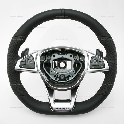 15-21 Mercedes-Benz E350 E400 E450 E53 E63 AMG Steering Wheel # 213-460-50-00-9E38