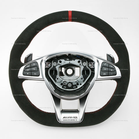 15-19 Mercedes-Benz C63 AMG S Steering Wheel # 205-460-86-00-3D16