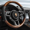Why It's Worth Replacing Your Porsche Steering Wheel: Upgrade to Wood & Leather for a Perfect Interior Match
