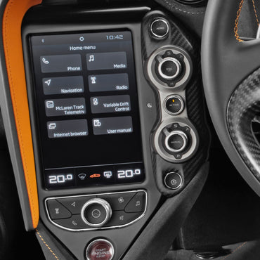 McLaren Multimedia Controls