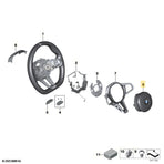 BMW M340i M3 M440i M4 Driver Airbag M Sport # 32-30-5-A25-0D2