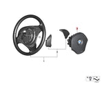06-12 BMW 328i 330i 335i 335d Driver Airbag # 32-30-6-779-832