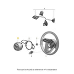 19-24 Bentley Bentayga Fahrerairbag Brunel # 36A-880-201-K-LG2