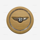 19-23 Bentley Bentayga Fahrerairbag Kamelbeige Leder # 36A-880-201-E-HZ1