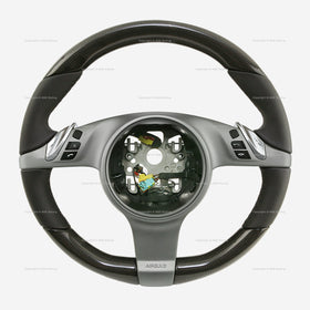 09-13 Porsche 911 Cayman Boxster PDK Carbon Fiber Leather Steering Wheel #  997-347-803-05-A34