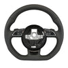 13-17 Audi A4 A5 Q5 Flat Bottom Steering Wheel # 8K0-419-091-CF-INU