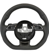 13-17 Audi A4 A5 Q5 Flat Bottom Steering Wheel # 8K0-419-091-CF-INU