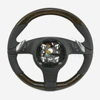 10-16 Porsche Cayenne Panamera Walnut Wood Leather Steering Wheel # 7PP-419-091-CL-A34
