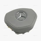 13-16 Mercedes-Benz SL450 SL550 SL63 SL65 Driver Airbag Gray Leather # 231-860-19-02-7K53