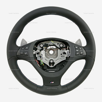 10-14 BMW M-X5 X6-M M-Sport Heated Steering Wheel # 32-30-6-795-204, 32 30 6 795 204, 32306795204, 32-30-6-795-205, 32 30 6 795 205, 32306795205