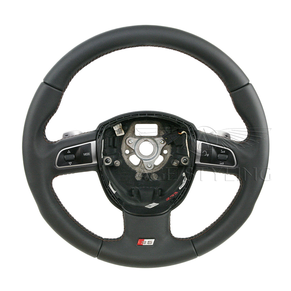 10-12 Audi S5 DSG Multimedia Steering Wheel # 8F0-419-091-A-XUH