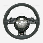 11-16 Audi A8 S8 DSG Lenkrad Schwarzes Leder # 4H0-419-091-AK-IWJ