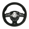 10-12 Audi RS5 Suede Alcantara Steering Wheel # 8T0-419-091-F