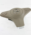 09-12 Mercedes-Benz SL550 SL63 SL65 Driver Airbag Dark Pearl Beige # 230-860-23-02-8K50