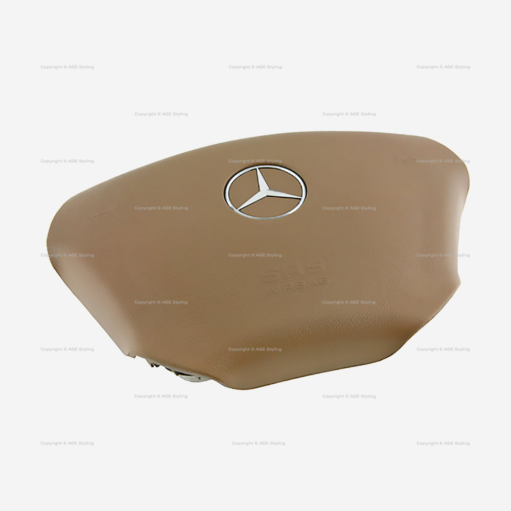 01-05 Mercedes-Benz ML320 ML350 ML500 Driver Airbag Java Brown # 163-460-02-98-8H71