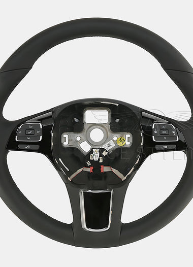 11-16 Volkswagen Touareg Multimedia Leather Steering Wheel # 7P6-419-091-NGB