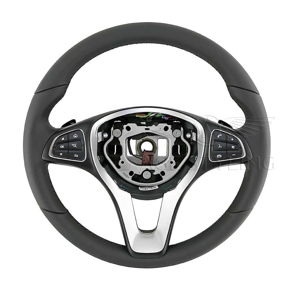 15-18 Mercedes-Benz C300 C350e C450 C63 GLC300 GLC43 Steering Wheel # 002-460-64-03-9E38