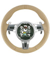 13-16 Porsche 911 Boxster Cayman Steering Wheel Luxor Beige # 991-347-803-59-9J9