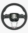 17-20 Audi Q7 SQ7 S-Line Heated Leather Steering Wheel  # 4M0-419-091-G-PPQ