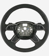 12-15 Audi A6 A7 Multimedia Steering Wheel w Gear Paddles # 4G0-419-091-P-1KT