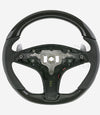 10-14 Mercedes-Benz E350 E550 E63 AMG Carbon Fiber Leather Steering Wheel # 207-460-22-03-9E38