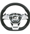 15-17 Mercedes-Benz S550 S63 S65 AMG Suede Steering Wheel # 217-460-30-03-9G60