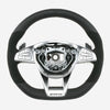 15-17 Mercedes-Benz S550 S63 S65 AMG Suede Steering Wheel # 217-460-30-03-9G60