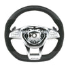 15-17 Mercedes-Benz S550 S63 S65 AMG Suede Steering Wheel # 217-460-31-03-9G60