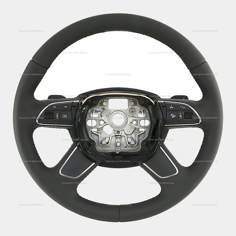 11-18 Audi A8 S8 Steering Wheel # 4H0-419-091-AD-1KT