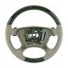 02-06 Mercedes-Benz SL500 SL600 Ash Wood Gray Leather Steering Wheel # 230-460-98-03-8L00
