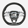 14-17 Mercedes-Benz S550 S600 S63 S65 Poplar Wood Black Leather Steering Wheel # 002-460-82-03-9E38