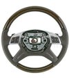 12-15 Mercedes-Benz GL350 GL450 GL550 ML250 ML350 ML400 Wood Steering Wheel # 166-460-16-03-8P18