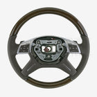 Holzlenkrad für Mercedes-Benz GL350, GL450, GL550, ML250, ML350, ML400 (Baujahre 2012–2015) # 166-460-16-03-8P18