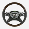 12-19 Mercedes-Benz GL350 GL450 GL550 ML250 ML350 ML400 GLS63 ML63 Walnut Wood Steering Wheel # 166-460-04-03-9E38