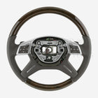 Mercedes-Benz ML350 ML450 ML63 GL350 GL450 GL550 Lenkrad Walnussholz Braun Leder # 166-460-94-03-8P18