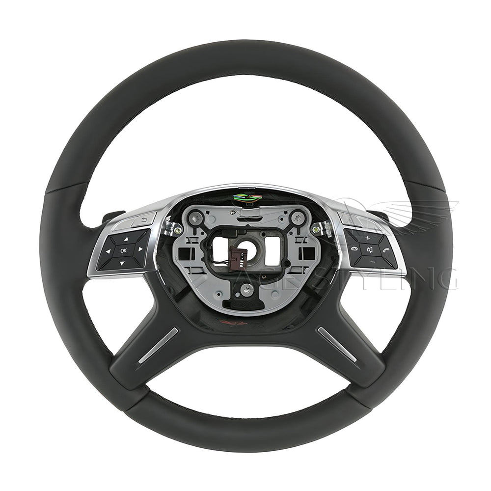 10-18 Mercedes-Benz E350 E400 E550 E63 Steering Wheel # 166-460-72-03-9E38