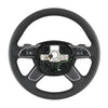 12-15 Audi Q7 Tiptronic Leather Steering Wheel Heated # 4L0-419-091-AH-1KT
